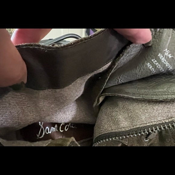 Sam Edelman Vancouver olive army green platform lace up combat boots - Picture 6 of 7